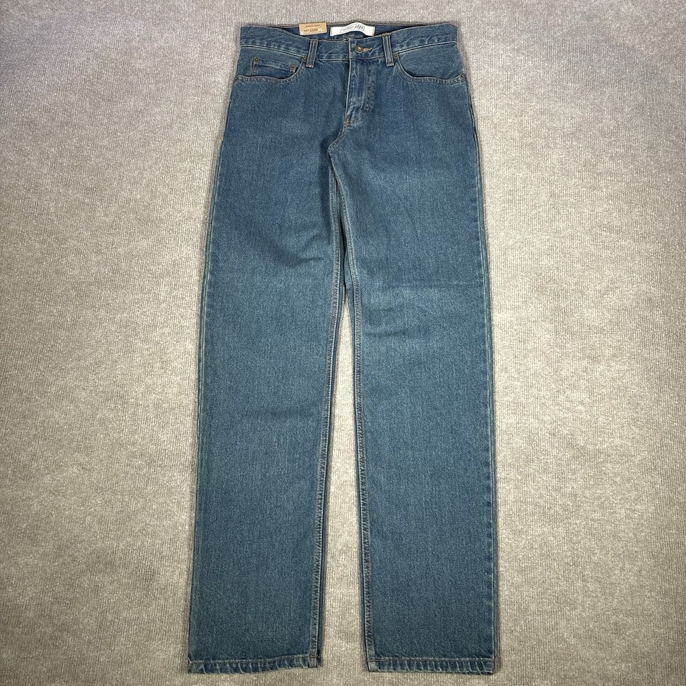 Urban Pipeline Jeans Mens 30x33 Relaxed Fit Straight Blue Denim Cotton‎ NEW NWT